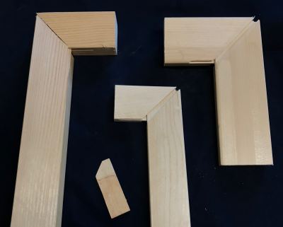 Telaio incatro con cunei